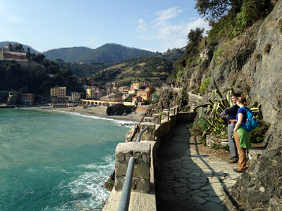 The trail into Monterosso al Mare